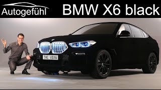 allnew BMW X6 Exterior Preview G06 2020 with Vantablack special paint Autogefühl [upl. by Uahc]