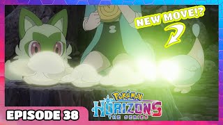 Hatenna learns a new move  Pokemon Horizons Episode 38 [upl. by Lisan]