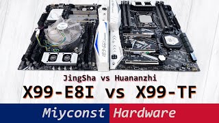 🇬🇧 JingSha X99E8I – motherboard review  E52678 V3  E51660 V3  E52680 V4  i76800k [upl. by Waltner]