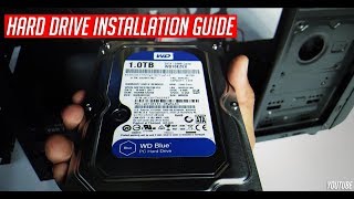 Hard Drive Western Digital 1TB Blue Hard Drive Unboxing And Installation Guide [upl. by Bellaude]