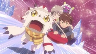 Gammamon snow pupper moments  Digimon Ghost Game  episode 15 [upl. by Montano211]