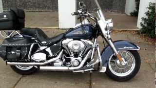 2008 HarleyDavidson Heritage Softail FLSTC [upl. by Yekcin]