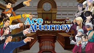 The History of Ace Attorney  20th Anniversary Retrospective  Rewind Arcade [upl. by Tonie]