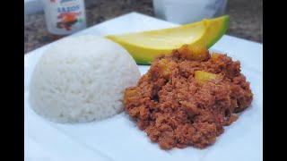 How to Make Puerto Rican Corned Beef [upl. by Neelyk691]