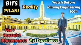 Bits Pilani Reality  Bits Pilani Engineering Admission Full Process 2024  Bits Pilani Review [upl. by Elletnuahs]