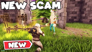 Unmasking Scammers with OG Mythic Power 💥😈 Scammer Gets Scammed Fortnite Save The World [upl. by Hector]