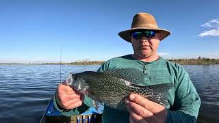 Harris chain of lakes central Florida speck Crappie fishing [upl. by Esojnauj443]