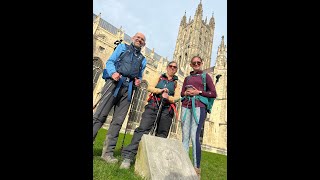 Pilgrims WayCamino Ingles Day 7 Chilham to Canterbury [upl. by Esinad]