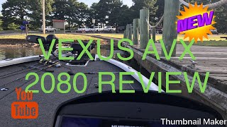 Vexus AVX 2080 Bass Boat Review [upl. by Kemble]