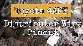 Distributor to ECU wire  Toyota 4AFE [upl. by Yrtnej]