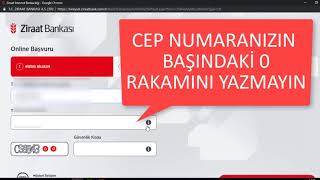 Ziraat İnternet Bankacılığı Açma wwwziraatbankcomtr [upl. by Mashe281]