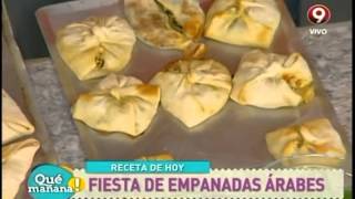 Receta de hoy Empanadas árabes [upl. by Yspyg228]