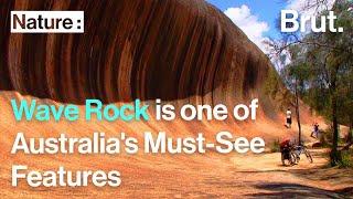 Wave Rock is one of Australias mustsee features [upl. by Erdnaxela281]