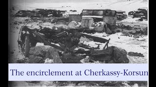 Battles of WW2  The encirclement at CherkassyKorsun [upl. by Enehpets422]