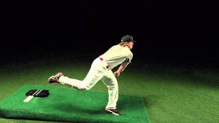 Drew Storen pitching mechanics in slow motion 1000 FPS [upl. by Rede323]