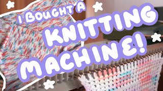 I Bought a Knitting Machine [upl. by Rabbaj]