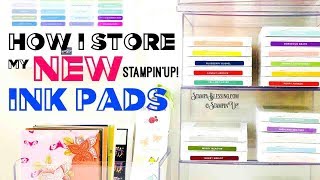 New StampinUp Ink Pads Storage [upl. by Nyleve]