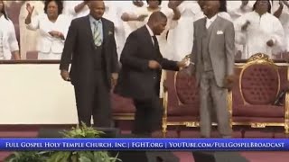 Full Gospel Holy Temple PRAISE BREAK  Holy Ghost takeover [upl. by Ahsenyt]