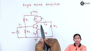 Single Tuned Circuit Diagram Frequency Response  Low Power Amplifiers  Applied Electronics [upl. by Dewey]