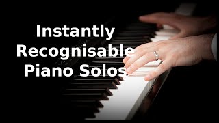 31 Instantly Recognisable Piano Intros [upl. by Enimasaj]