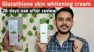 Glutathione skin whitening cream  Glutaflow cream honest review  skin whitening cream [upl. by Erreit]