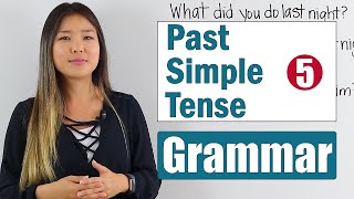 Basic English Grammar Course  Past Simple Tense  Learn and Practice [upl. by Anyel273]