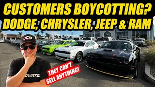 CUSTOMERS BOYCOTTING DODGE CHRYSLER JEEP amp RAM [upl. by Reilamag731]