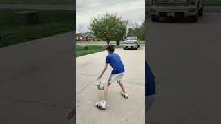 Rejected by Anthony Davis rejected anthonydavis shorts basketball funny dribbling [upl. by Ennywg]