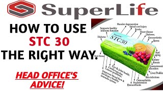 HOW TO USE SUPERLIFE STC 30 THE RIGHT WAY [upl. by Diane-Marie]