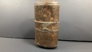 18991902 British Emergency Ration Field Service Oldest MRE Beef Eaten Survival Food Review Test [upl. by Adnoraj]