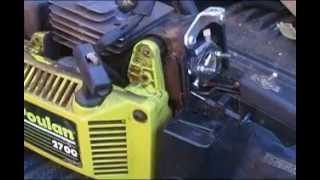 How to  Poulan Chainsaw  replace fuel lines [upl. by Wasserman]