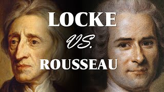 Locke vs Rousseau Social Contract Philosophers Compared [upl. by Randie778]