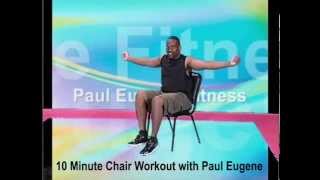 10 Minute Chair Workout  Sit and Get Fit [upl. by Joella891]