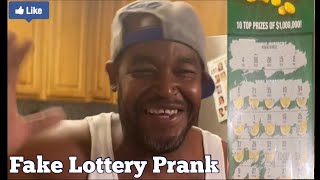 Fake Lottery Ticket Prank😂 MUST WATCH [upl. by Marylee]