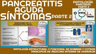 PANCREATITIS AGUDA SIGNOS Y SÍNTOMAS  GuiaMed [upl. by Greyso865]