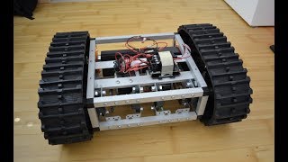 How I built my Tracked Robot [upl. by Carlota]