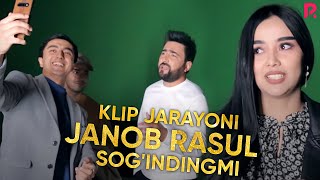 Janob Rasul  Sogindingmi klip jarayoni [upl. by Pinchas]