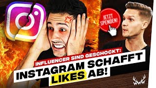 Instagram schafft Likes ab • SPENDEN für KsFreak amp Krappi  WWW [upl. by Akaya]