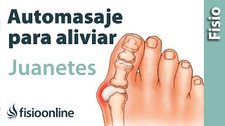 Automasaje para aliviar el hallux valgus o “juanetequot [upl. by Rieger]