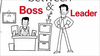 Lean Management  Boss vs Leader [upl. by Aham]