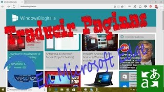 Como Traducir Paginas Web En Microsoft Edge [upl. by Eustazio]