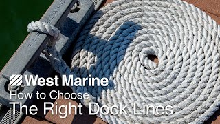 How to Choose the Right Dock Lines [upl. by Philemol]