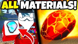 How To OBTAIN ALL CRAFTING MATERIALS In FISCH Roblox [upl. by Gibun889]