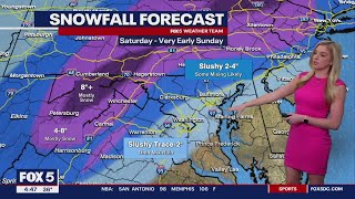 FOX 5 Weather forecast for Wednesday January 3 [upl. by Siroval]