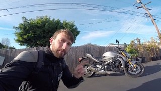 2017 Suzuki GSXS1000 Review  MC Commute [upl. by Eirolam661]