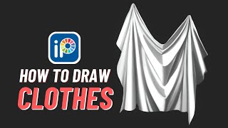 HOW TO DRAW CLOTHES amp FOLDS Beginner friendly tutorial IbisPaint X [upl. by Rednave]