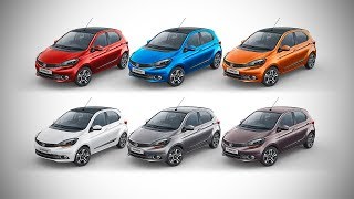 Tata Tiago XZ  All Colour Options  Images  AUTOBICS [upl. by Berhley]