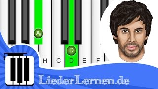 Max Giesinger  Wenn sie tanzt  Klavier lernen  Musiknoten  Akkorde [upl. by Assina884]