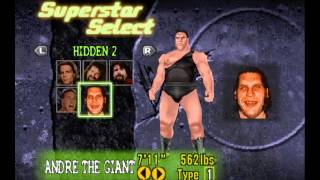 WWF No Mercy Andre The Giant Theme [upl. by Nylcaj259]