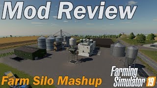 Farming Simulator 19  Mod Review  Farm Silo Mashup [upl. by Oizirbaf]